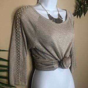 Embellished sweater